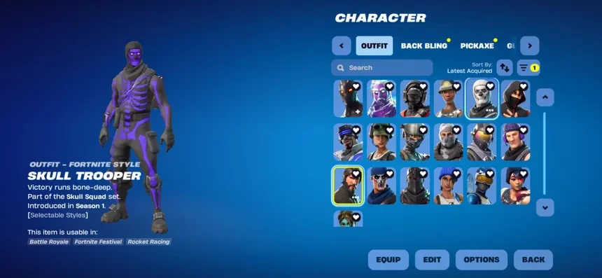 Rare fn accs